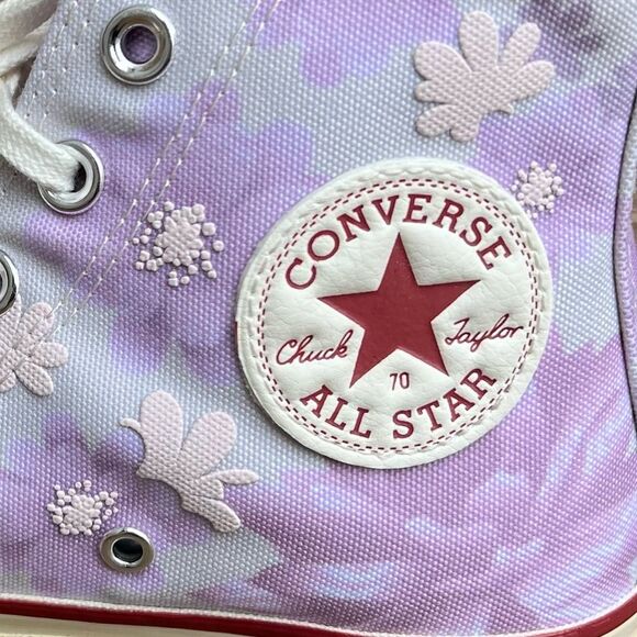 NEW CONVERSE Chuck 70 Rare Desert Floral Textured Print Sz 7 - Picture 10 of 10